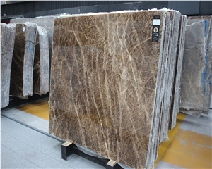 Ice Coffee Marble Slabs for Interior Room Design