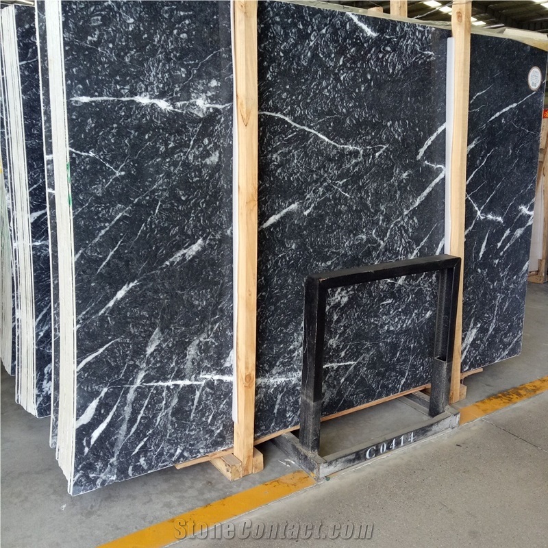 Italy Black Marble for Hotel Project Design