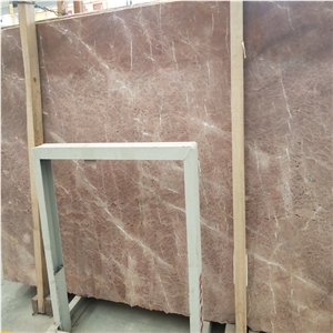 Italy Champagne Red Marble Stone Slabs