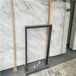 Italy Palissandro White Marble Stone Slabs