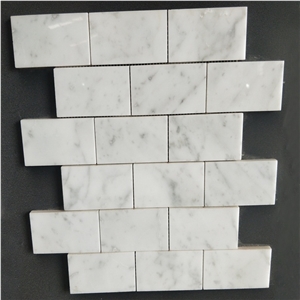 Kitchen Backsplash Pattern Marble Mosaic