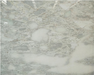 Polished Italian Ice Jade Marble Slabs and Tiles