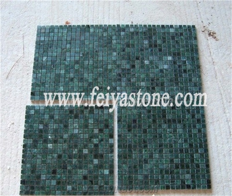 Green Brick Mosaic