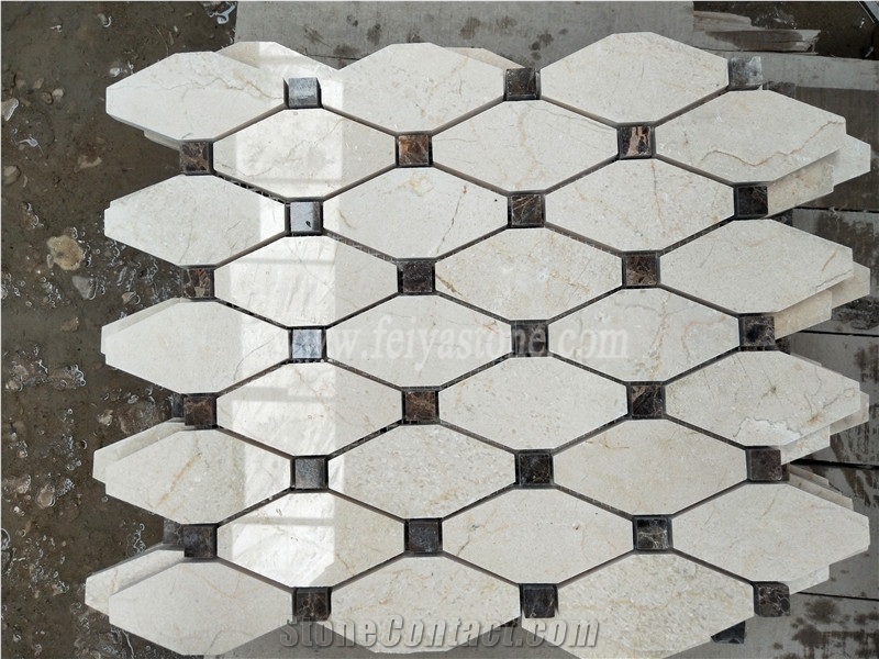 Square /Dogbone Basketwe Long Octagon Mosaic