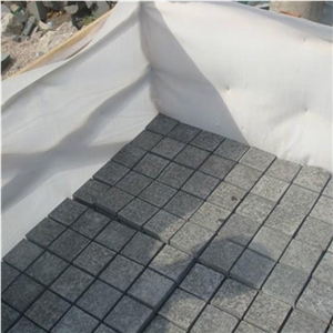 G684 Granite Mesh Backed Pavers for Patio Flooring
