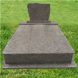 New G664,Bianbrook Brown Tombstone, Headstone,Base