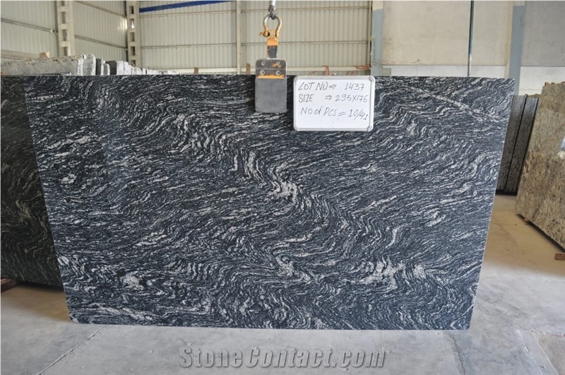 Black Marciano Granite Slab