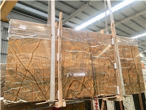 Bidaser Rainforest Golden Marble Slab Tile Price