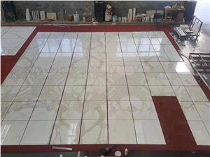 Italian Calacatta White Marble Floor Tile Price