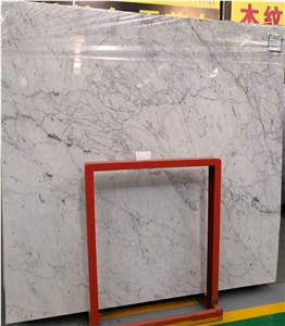 Italy White Statuarietto Bianco Marble Slab Price