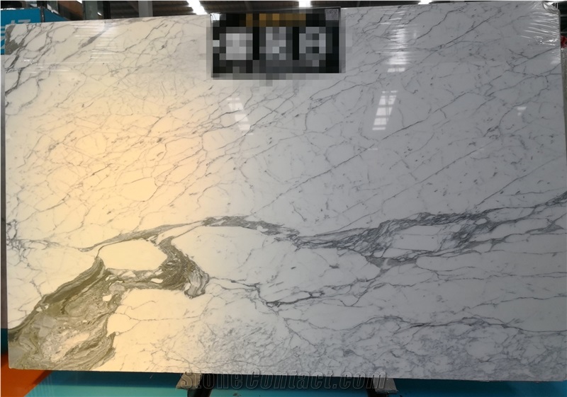 Itlian Statuario Carrara White Marble Slab Price