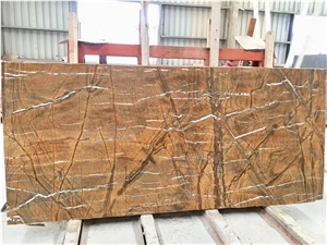 Rain Forest Gold Yellow Marble Slab Tile Price