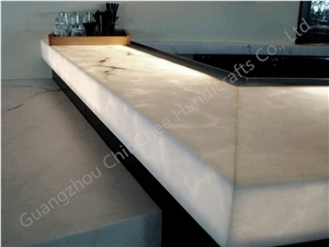 Polished Surface Translucent Artificial Alabaster