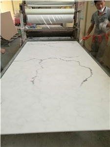 White Artificial Marble Stone Slabs