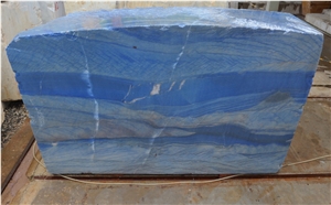 Blue Macaubas Quartzite Block, Azul Macaubas Quartzite