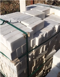 White Marble Pavers