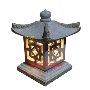 Japanese Style Marble Garden Lamp Lantern