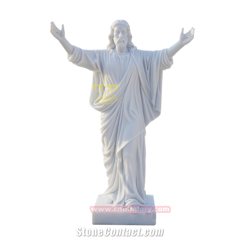 Marble Jesus Statue