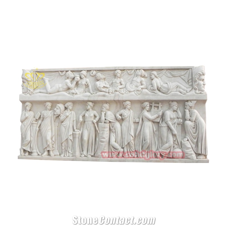 Marble Relief Wall Sculpture Ornament