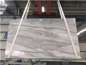 White Color Engineered Tiles Snow White Marble