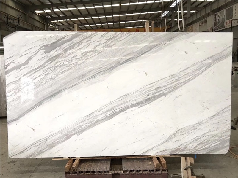 Wholesale Cheap Price Stone Volakas White Slab