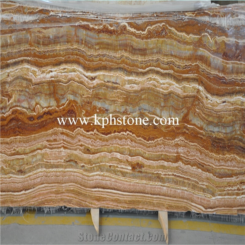 Black Fossil Onyx Slabs for Background