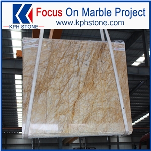 China Golden Spider Marble Slabs