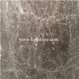 Dark Grey Polished Galaxy Marble Flooring Tiles
