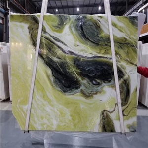 Dreaming Green Marble Slabs for Hotel Bathroom
