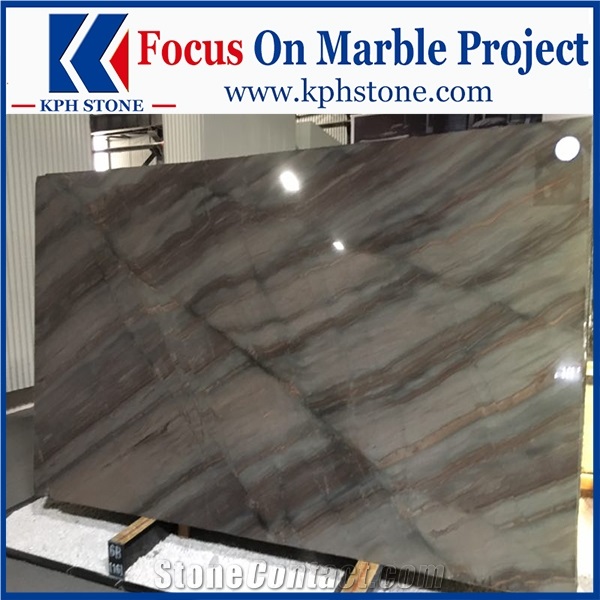 Elegant Brown Quartzite Marble Floor Tiles&Slabs