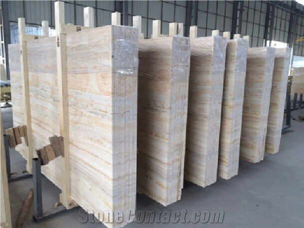 Golden Wooden Vein Marble Wall&Floor Tiles