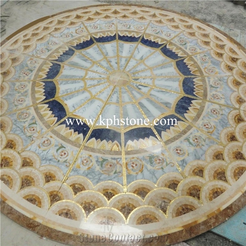 Marble Decorative Medallions Pattern for Hotels