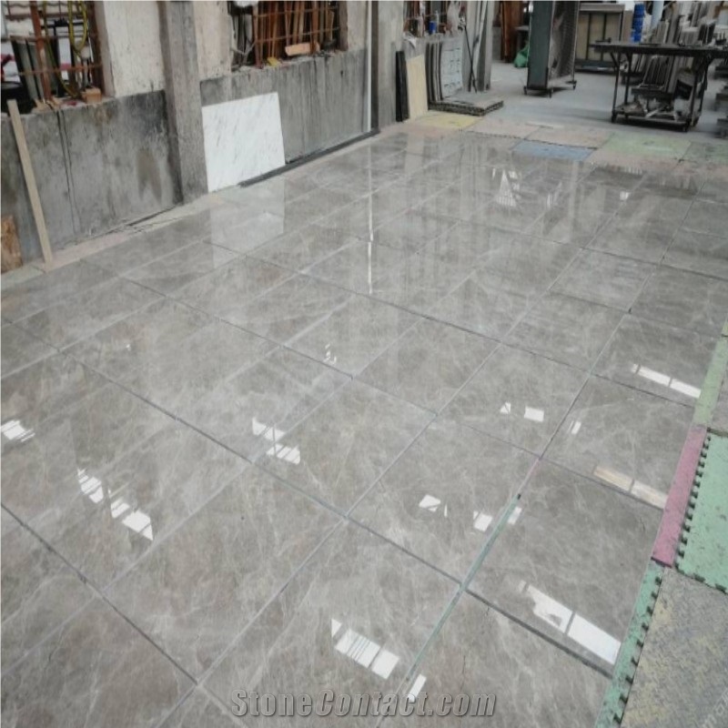 Maya Grey Marble Slabs and Tiles for Decor