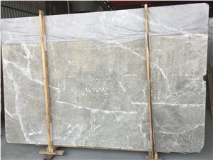New Tundra Grey Marble Slab for Hotel Project
