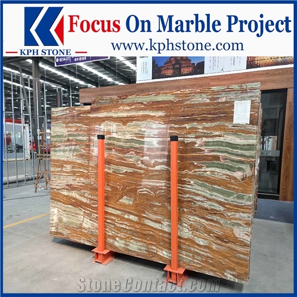Onice Verde Persiano Onyx Wall Covering Tiles&Slab