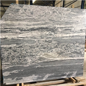 Persia Wave Grey Marble Slabs for Projects