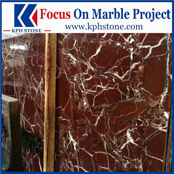 Rosso Levanto Marble Floor&Wall Tiles for Casinos