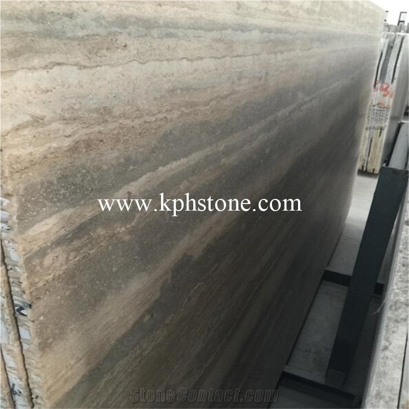 Silver Travertine Slabs for Projects Decorative