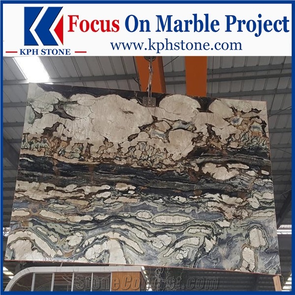 Twilight Green Marble Cut to Size Slabs