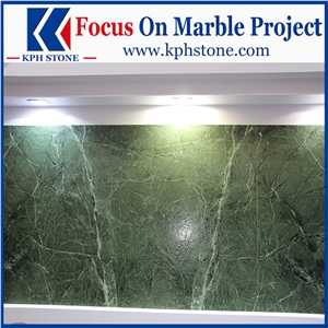 Verde Pavone Ming Marble Panels Tiles