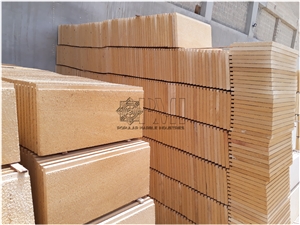 Yellow Sandstone Natural Wall Cladding Stone