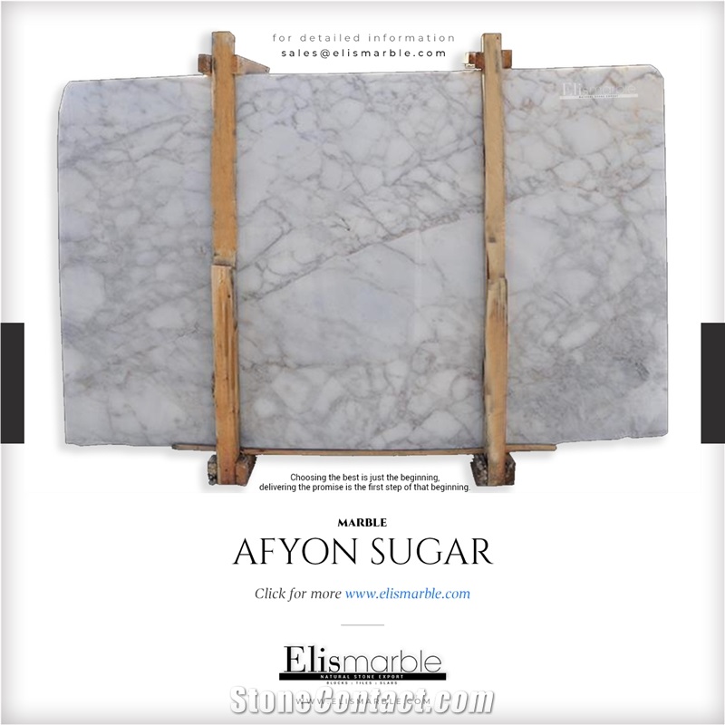 Afyon Sugar Marble Slabs