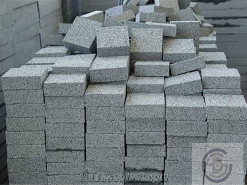 China Granite Cube Stone for Paving G603 Grey