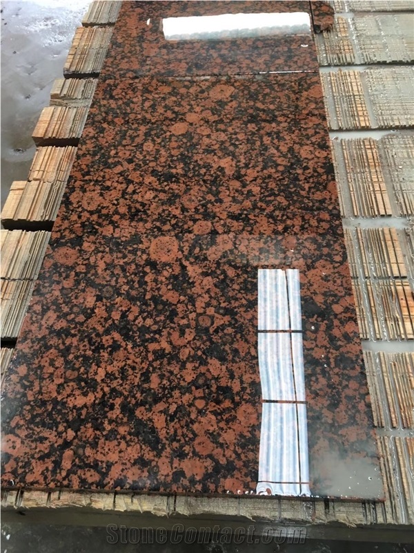 Karelia Red Granite Balustrade & Railing