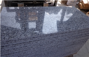China Spray White Granite Polished Paving Stone