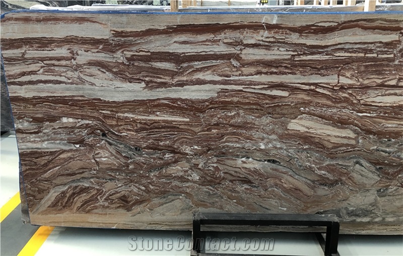 Italy High Quality Monica Red Marble Polish Slabs