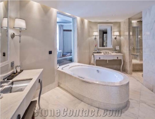 Ruschita Marble-Ruschita White Bathroom Design