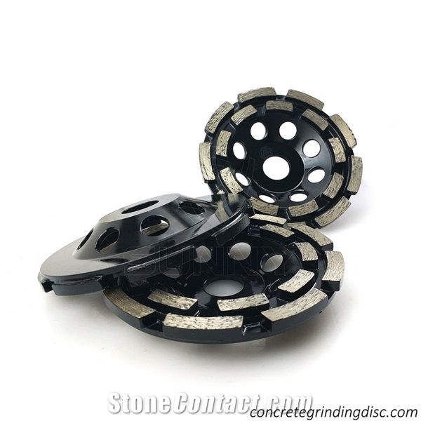 Double Row Diamond Cup Wheel for Grinding Stones