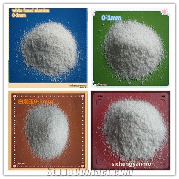High Purity White Fused Alumina Grits 0-1mm