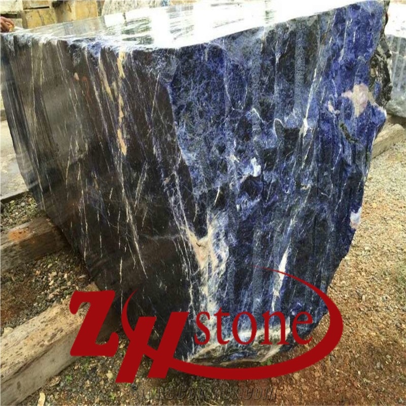 Luxury Interior Usage Sodalita Granite Slab